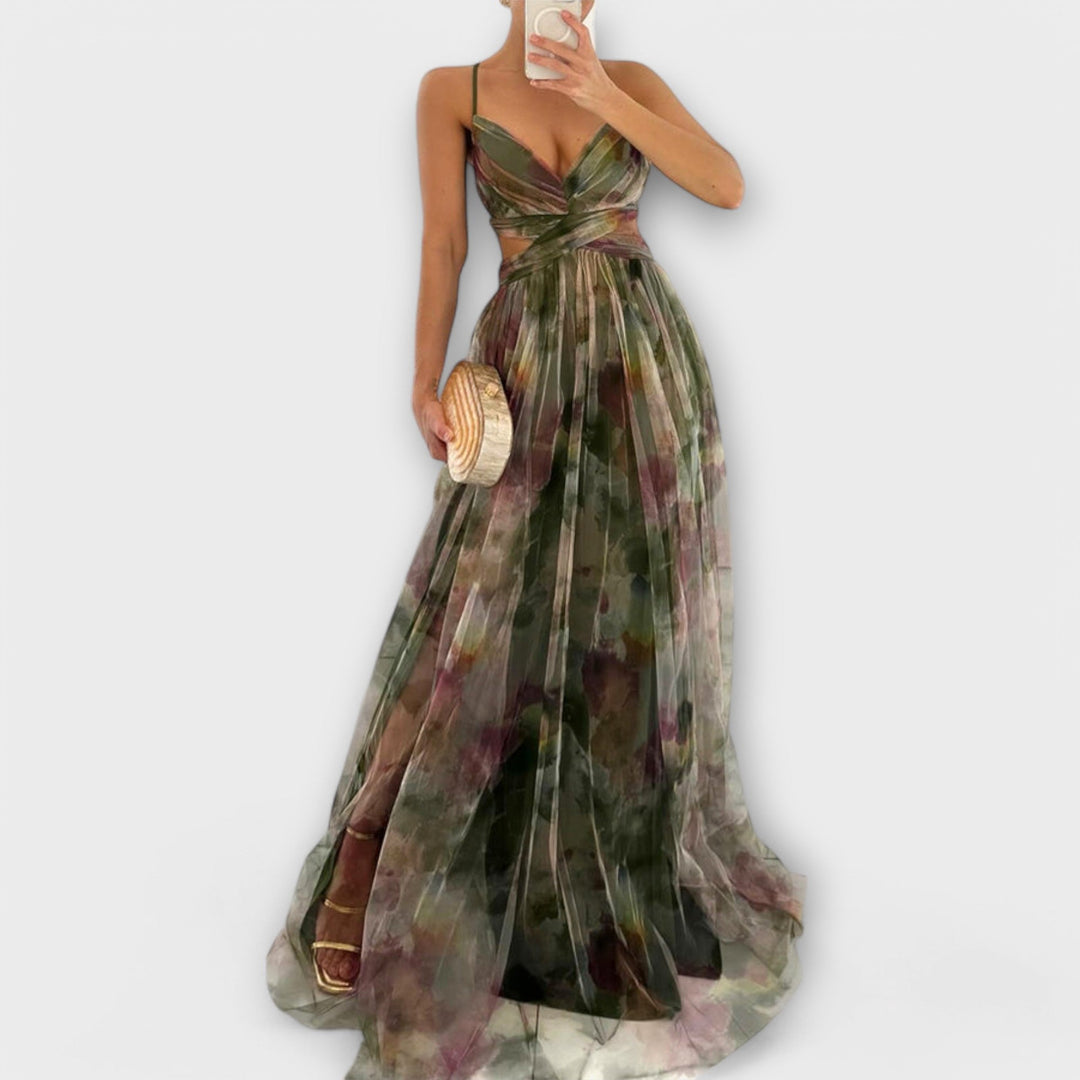 Annai Mesh |  Maxi Dress