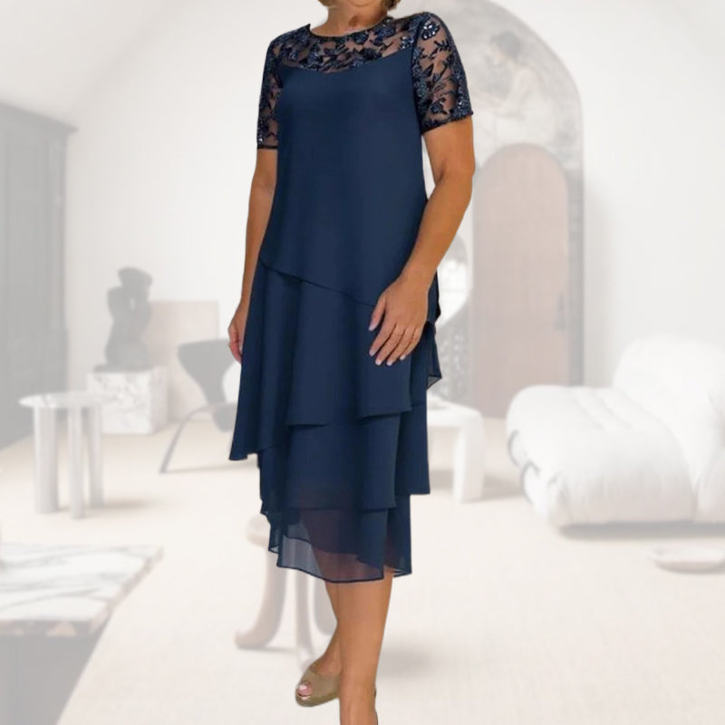 Clarissa - Classic Midi Dress